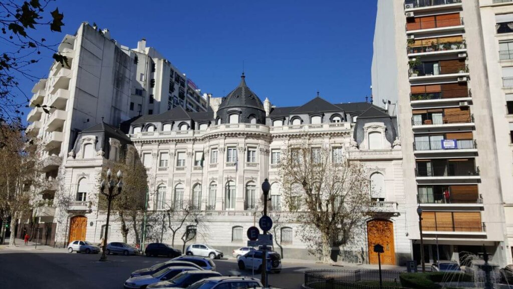 Palácio Pereda, sede da Embaixada do Brasil em Buenos Aires.