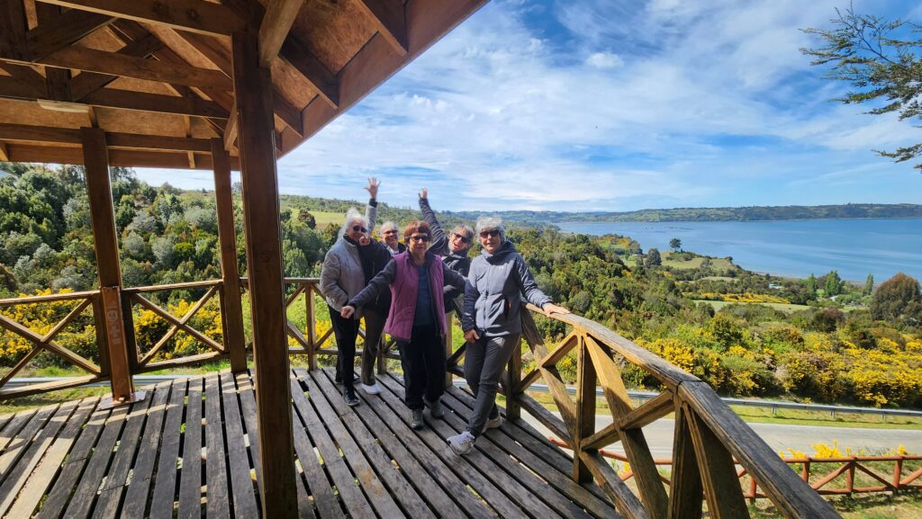 Mirador Changuitad em Curaco de Velez, Chiloé, Patagônia, Chile