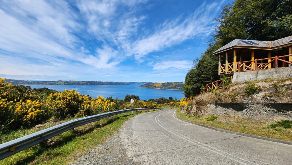 Mirador Changuitad em Curaco de Velez, Chiloé, Patagônia, Chile