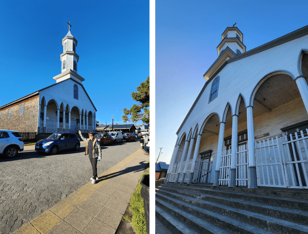 Igreja de Dalcahue - Ilha Grande de Chiloe - Chile