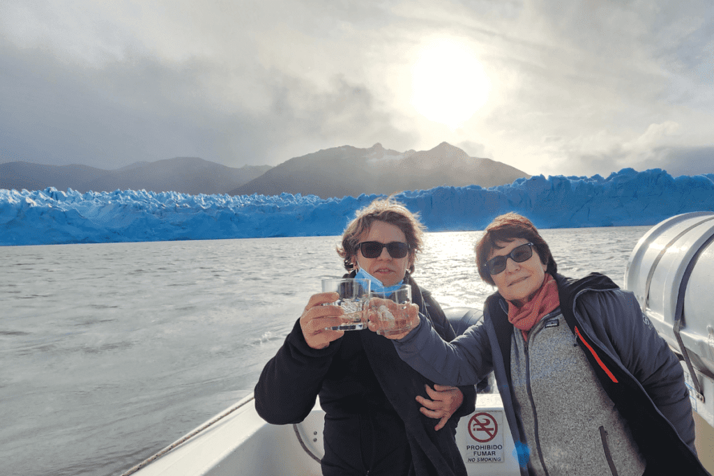 Glaciar Perito Moreno no Parque Nacional Los Glaciares.